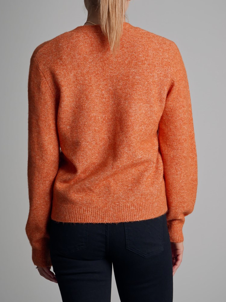 Serena v-hals cardigan 7500218_K4G-VAVITE-A22-Modell-Back_chn=match_8346_Serena v-hals cardigan K4G_Serena v-hals cardigan K4G 7500218.jpg_Back||Back