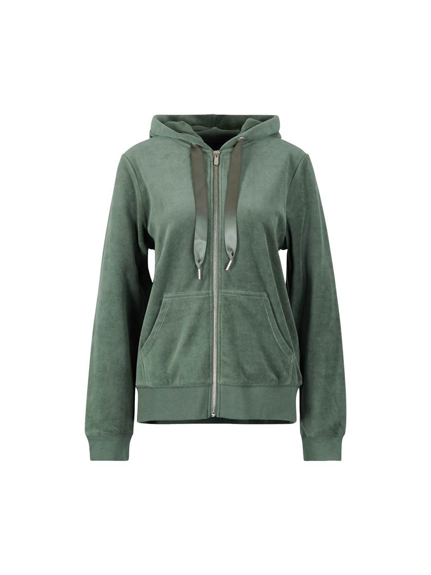 Alda velour hettejakke GKB