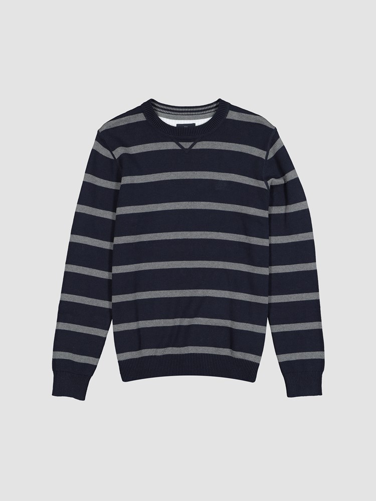 Antibes stripet genser 7500322_EM6-JEANPAUL-W22-Front_7366_Antibes stripe genser.jpg_Front||Front