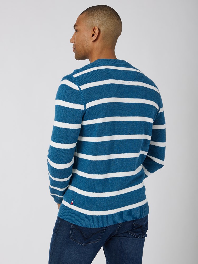 Antibes stripet genser 7500322_EPH-JEANPAUL-W22-Modell-Back_8733.jpg_Back||Back