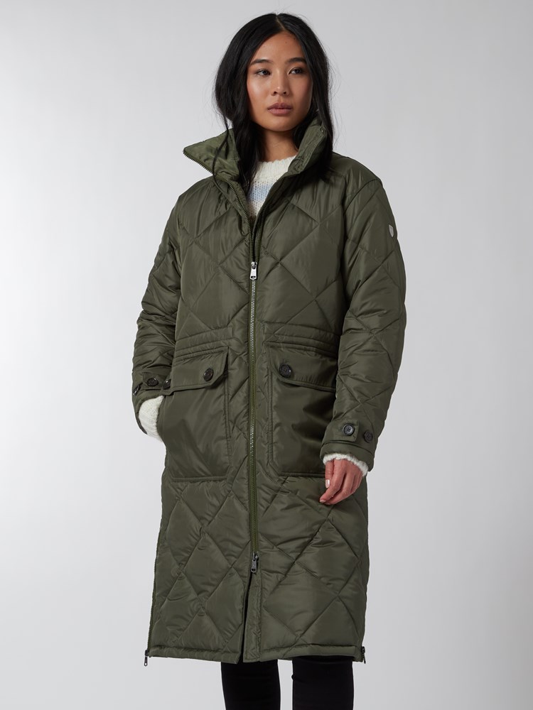 Tender quiltet kåpe 7500356_GUC-JEANPAUL-A22-Modell-Front_6712_Tender quiltet kåpe GUC_Tender quiltet kåpe GUC 7500356.jpg_Front||Front