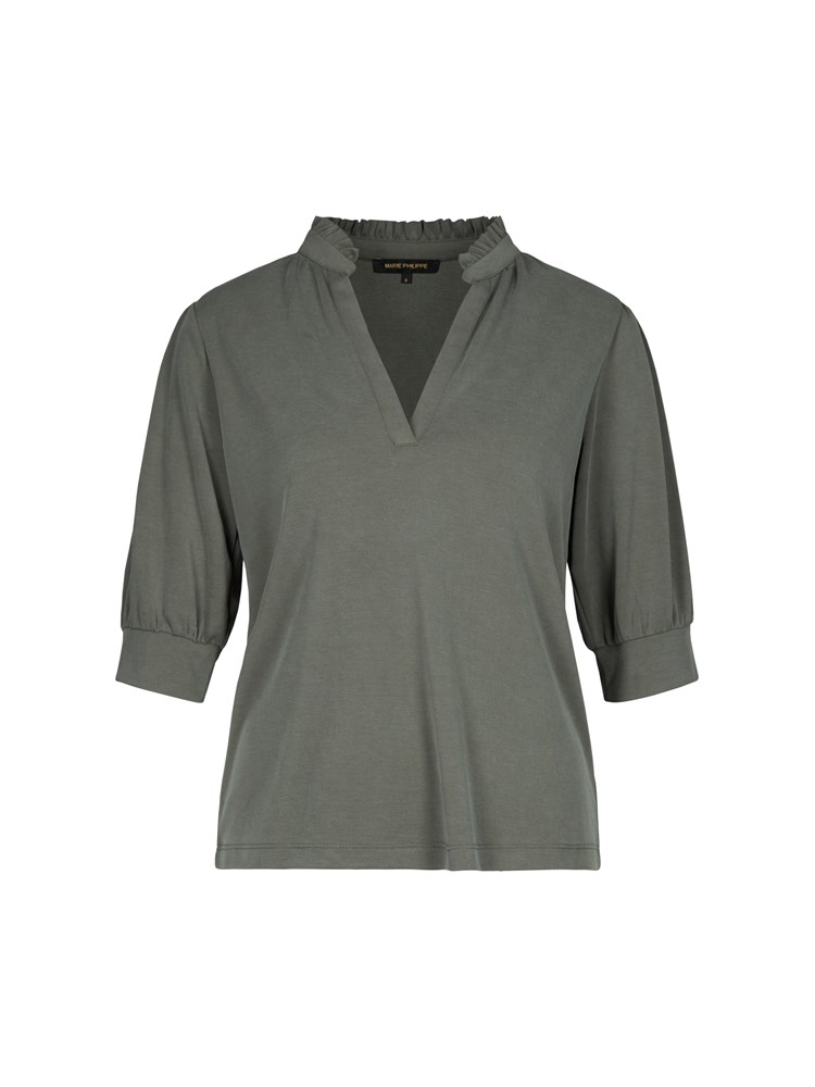 Valensia jerseybluse 7500384_GUJ-MARIEPHILIPPE-A22-front_89682_Valensia jerseybluse_Valensia jerseybluse GUJ_Valensia jerseybluse GUJ 7500384.jpg_Front||Front