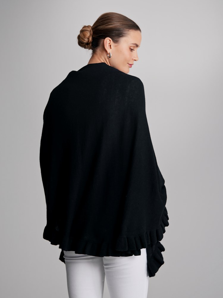 Sandra poncho 7500652_CAB-MARIEPHILIPPE-W22-Modell-Back_chn=match_324_Sandra poncho CAB 7500652.jpg_Back||Back