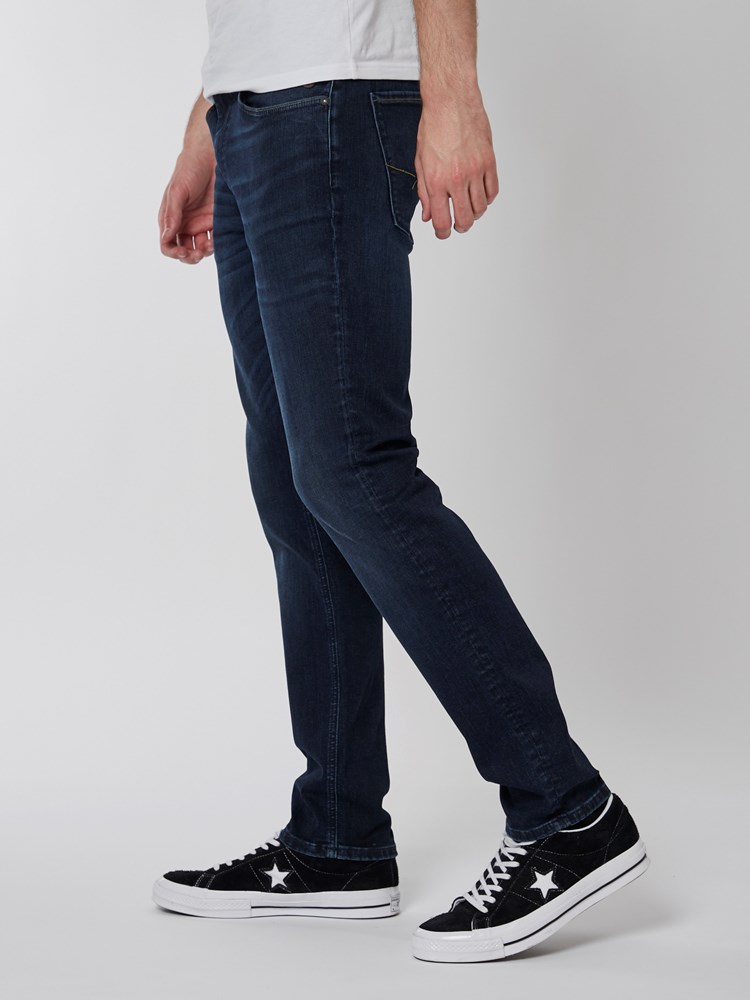 Slim Will blue slub 7500748_D04-HENRYCHOICE-A22-Modell-Left_chn=boys_1252_Slim Will blue slub D04.jpg_Left