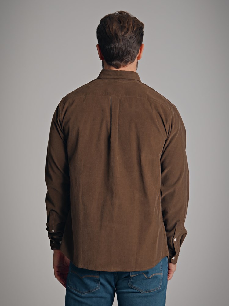 Corduroy skjorte 7500839_AGI-REDFORD-A22-Modell-Back_chn=match_3885_Corduroy skjorte AGI.jpg_Back||Back