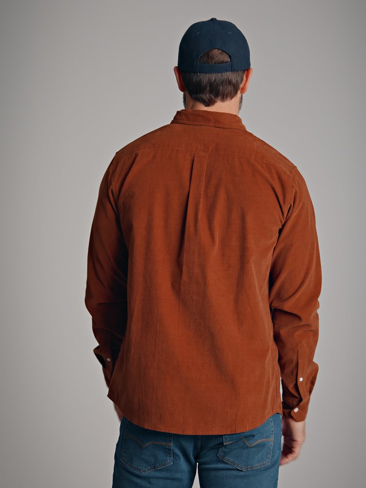 Corduroy skjorte 7500839_K4G-REDFORD-A22-Modell-Back_chn=match_5488_Corduroy skjorte K4G_Corduroy skjorte K4G 7500839.jpg_Back||Back
