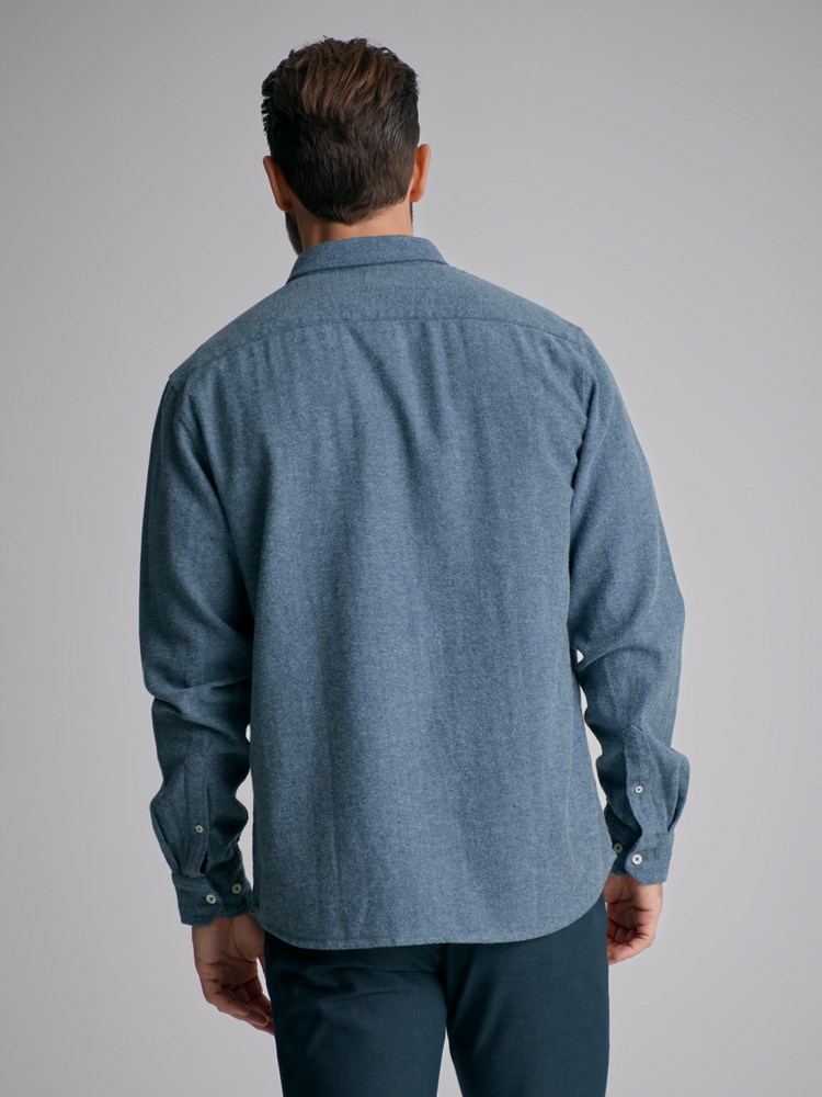 Herringbone skjorte 7500840_EGT-REDFORD-W22-Modell-Back_chn=match_7750.jpg_Back||Back