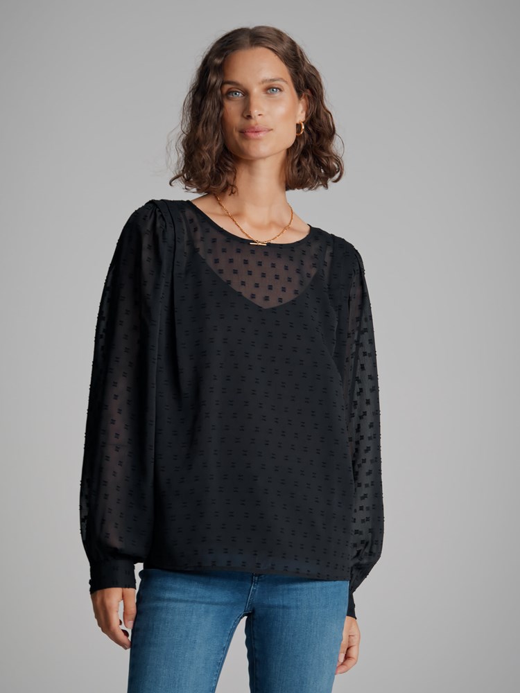 Leandra bluse 7501292_CAB-DONNA-A22-Modell-Front_chn=match_5764_Leandra bluse CAB_Leandra bluse CAB 7501292.jpg_Front||Front