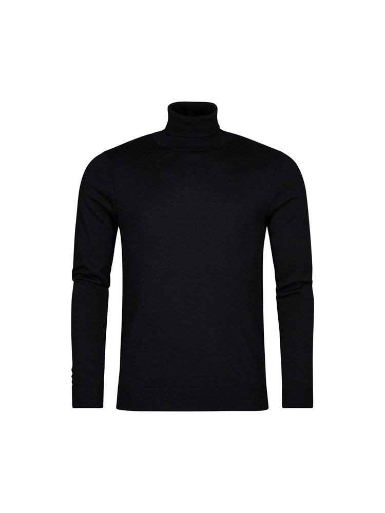 Berto merino høyhalset genser 7501331_CAB-Mario Conti-A22-front_Berto merino høyhalset genser.jpg_Front||Front