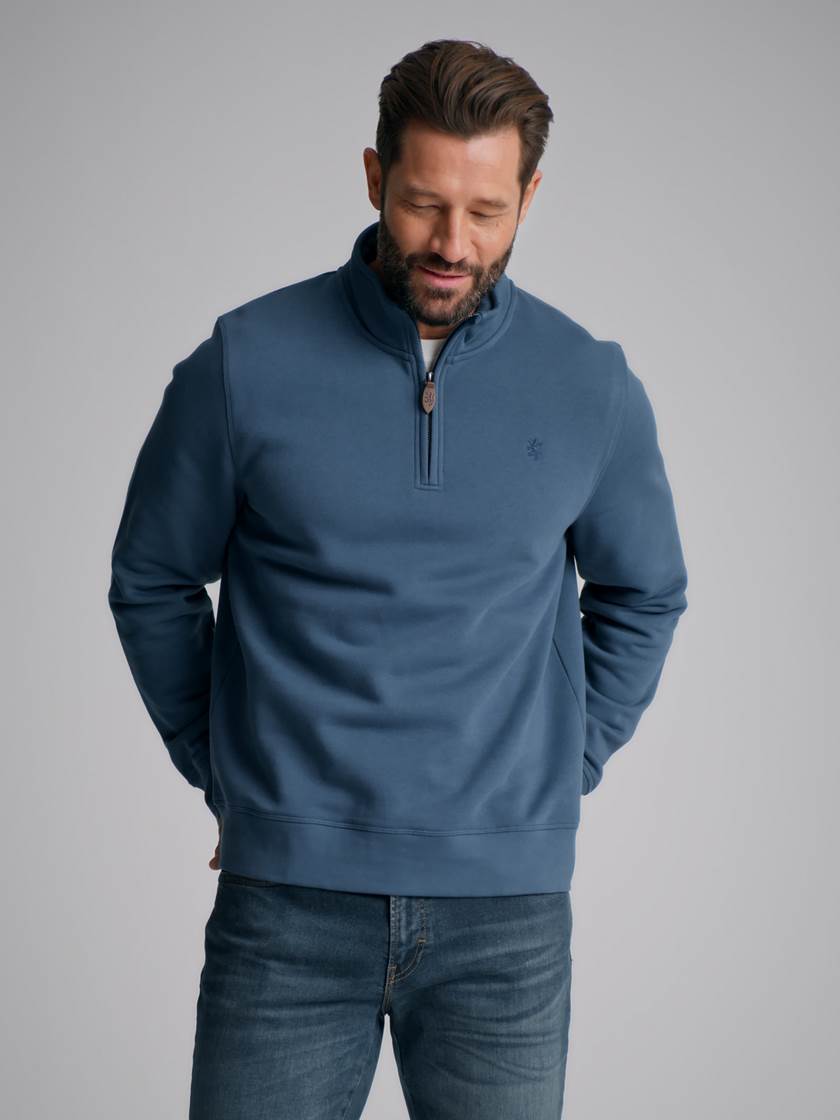 West sweat zipneck EM4