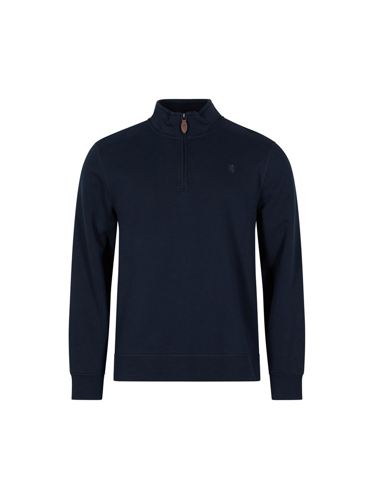 West sweat zipneck 7501465_EMU-REDFORD-W22-Front_West sweat zipneck.jpg_Front||Front