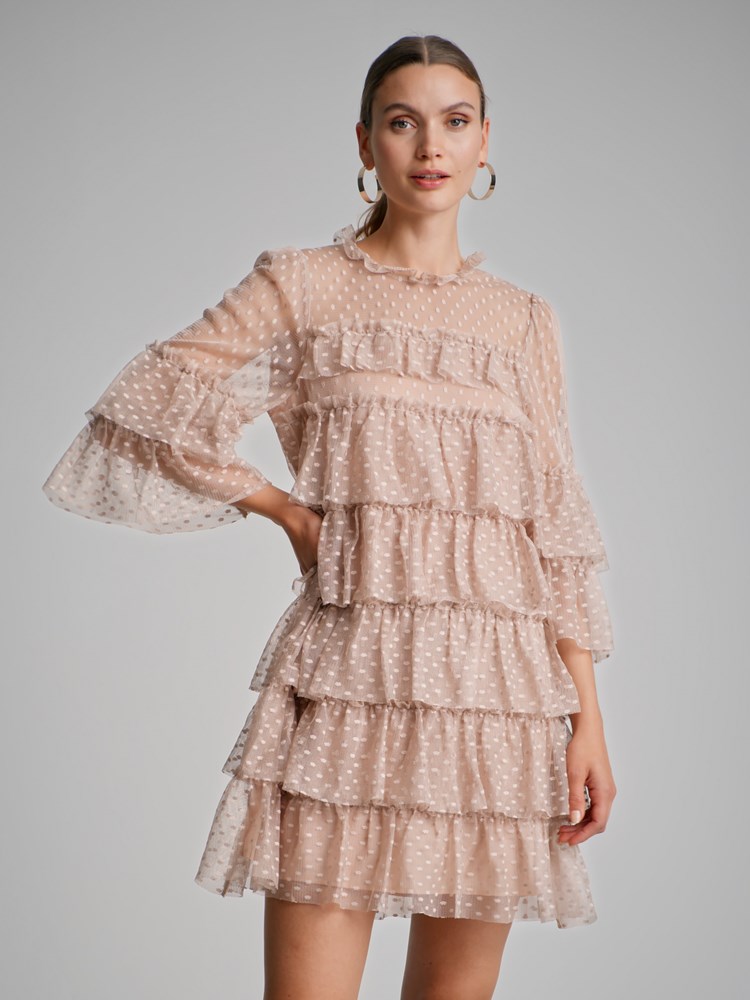 Anneli kjole 7501797_A9I-MARIEPHILIPPE-W22-Modell-Front_chn=match_3011_Anneli kjole A9I.jpg_Front||Front