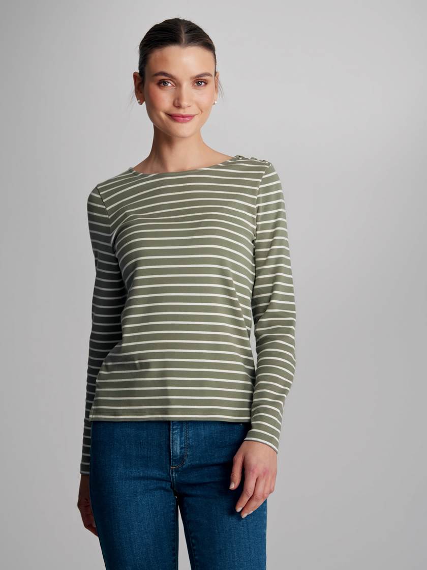 Sienna stripet topp GLS