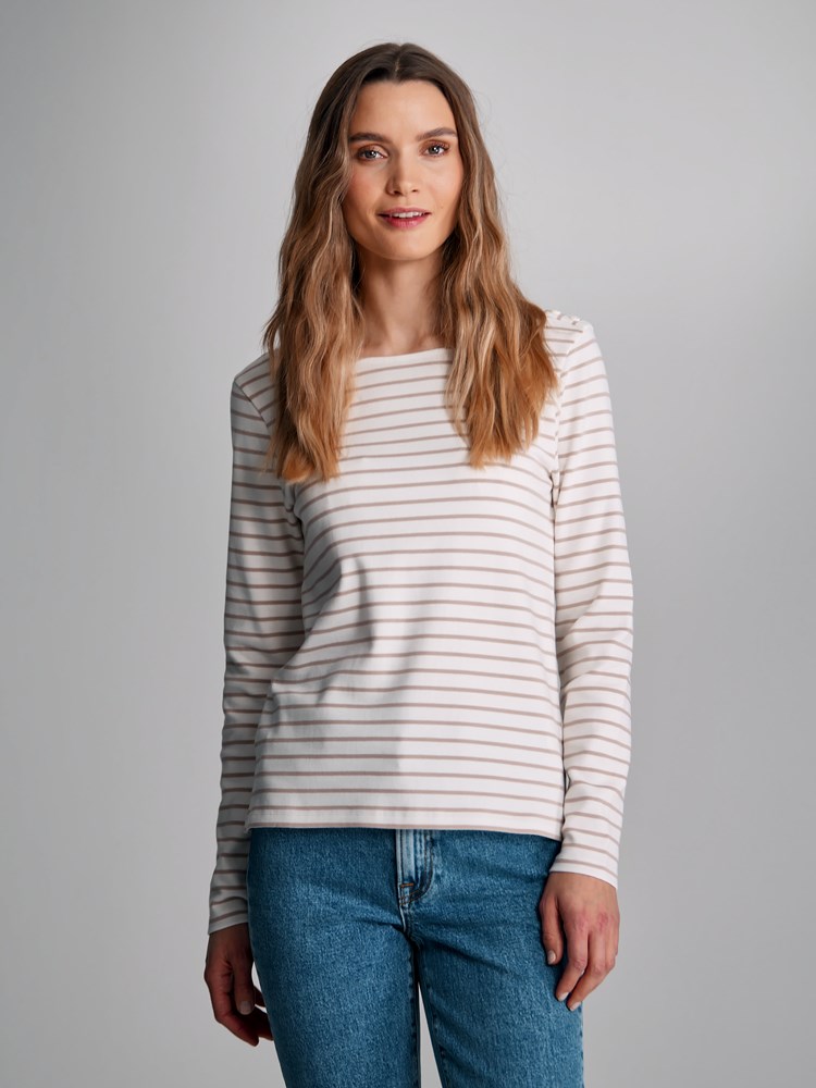 Sienna stripet topp 7502041_O79-VAVITE-S23-Modell-Front_chn=match_1098_Sienna stripet topp O79_Sienna stripet topp O79 7502041.jpg_Front||Front