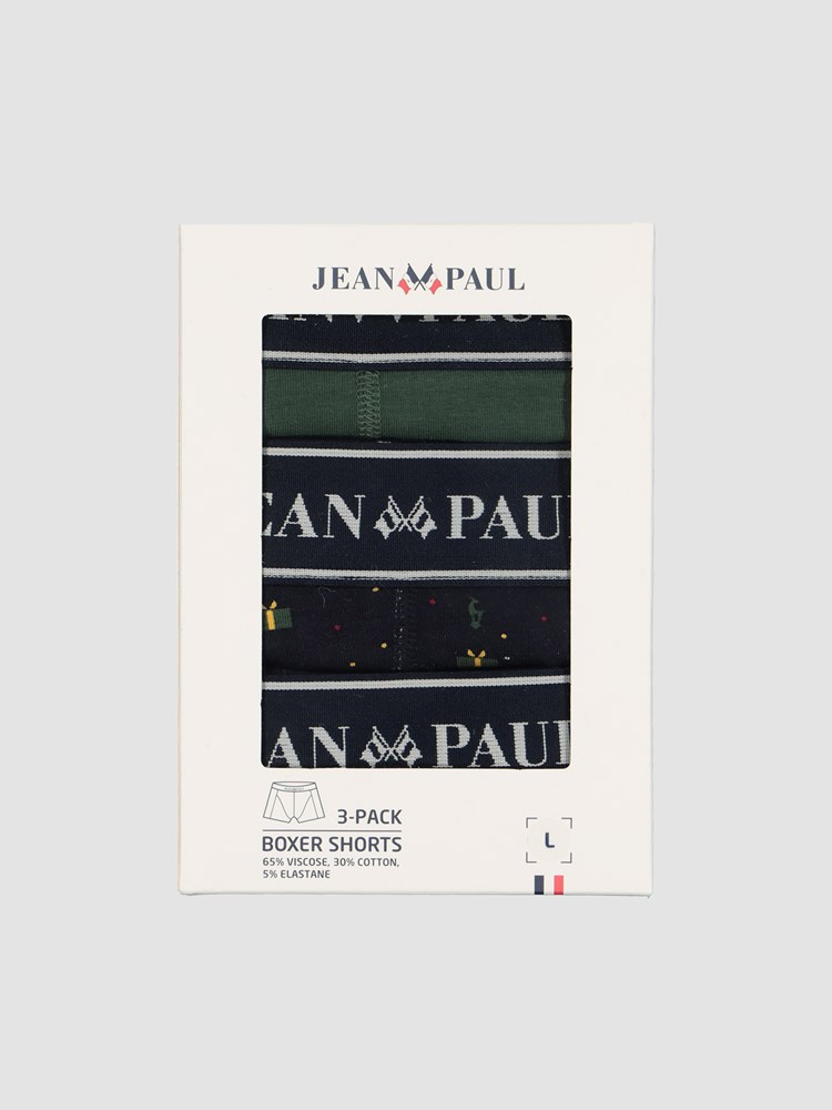 Present 3 pk boxer 7502218_GPZ-JEANPAUL-W22-Front_7973_Present 3 pk boxer GPZ.jpg_Front||Front