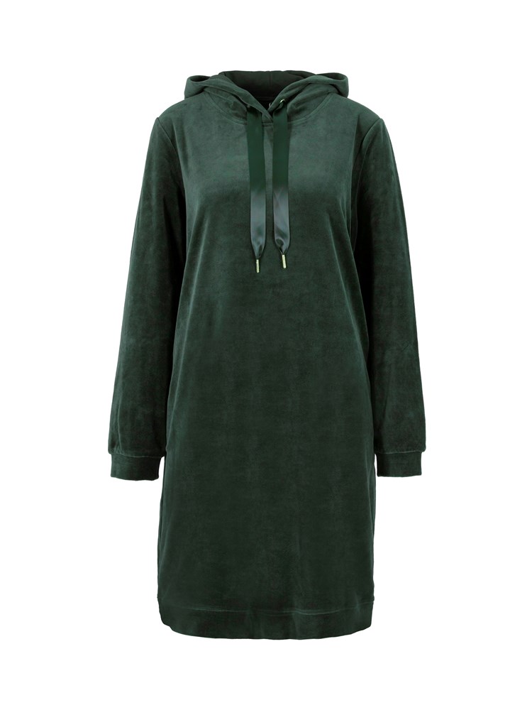 Alda velour kjole 7502228_GS7-VA VITE-W22-FRONT_Alda velour kjole GS7_Alda velour kjole GS7 7502228.jpg_Front||Front