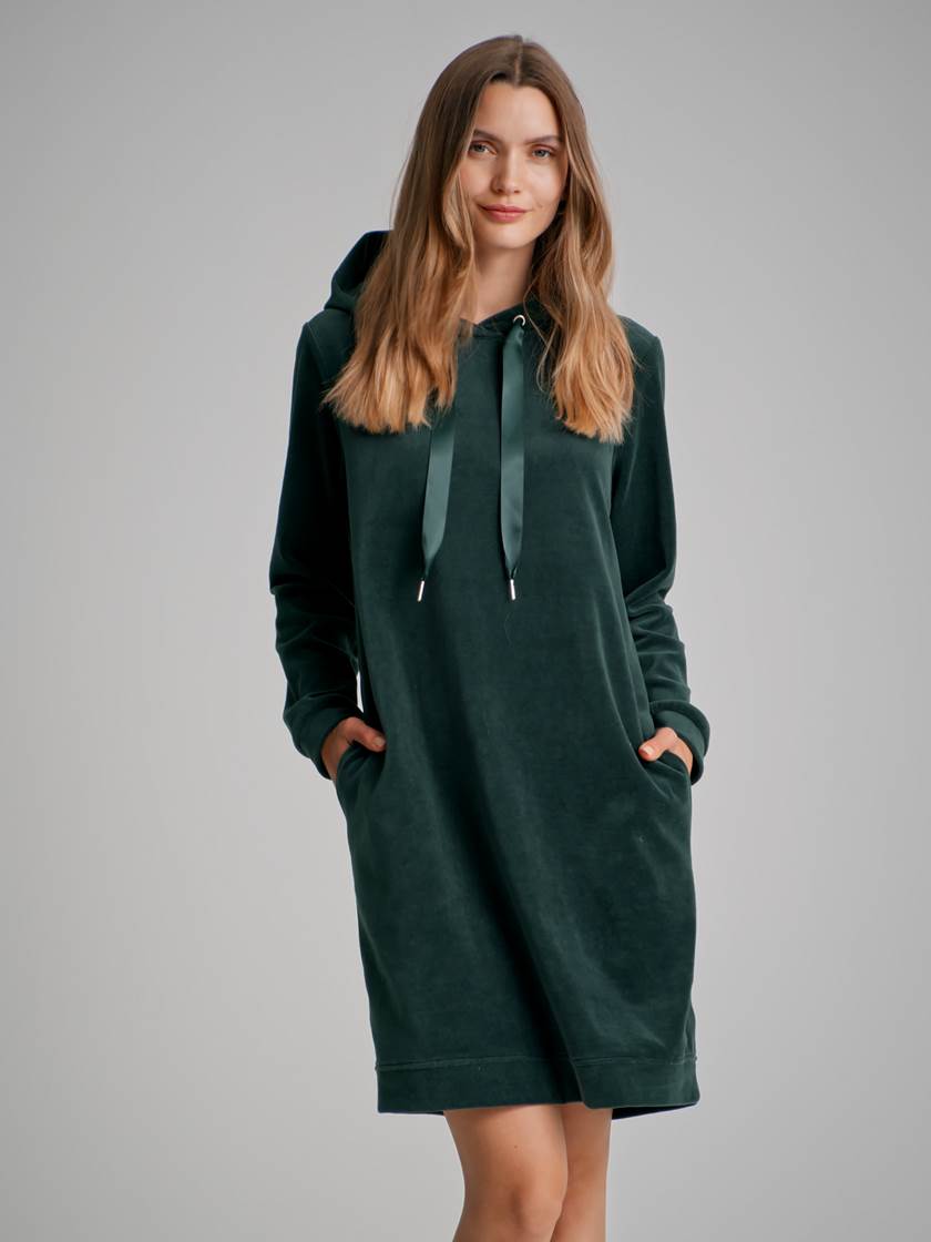 Alda velour kjole GS7