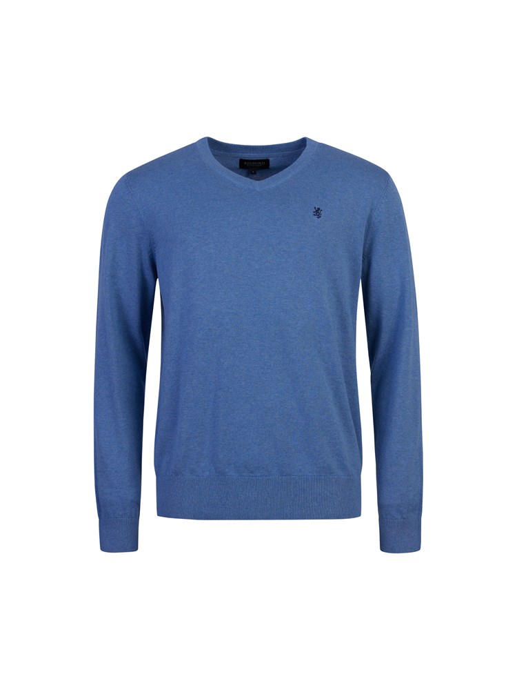 Brage v-neck genser 7502721_EGZ-REDFORD-S23-Front_9207_Brage v-neck genser.jpg_Front
