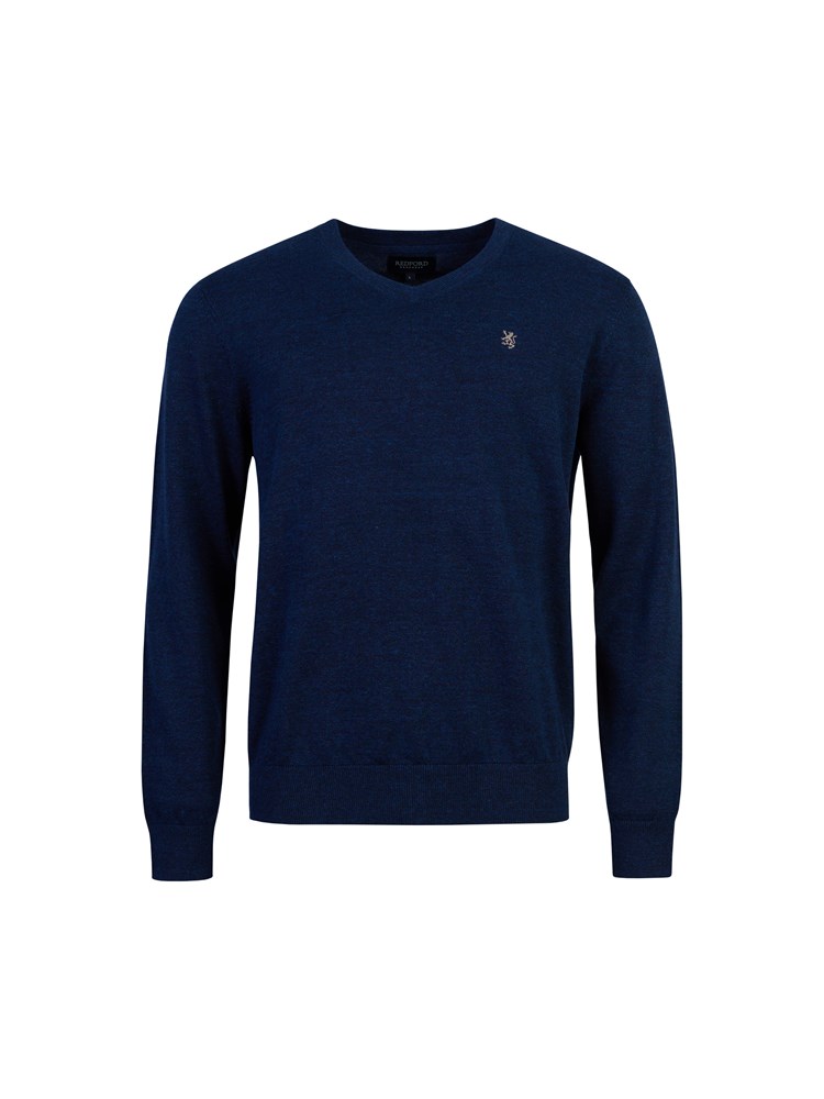 Brage v-neck genser 7502721_EM1-REDFORD-S23-Front_642_Brage v-neck genser.jpg_Front