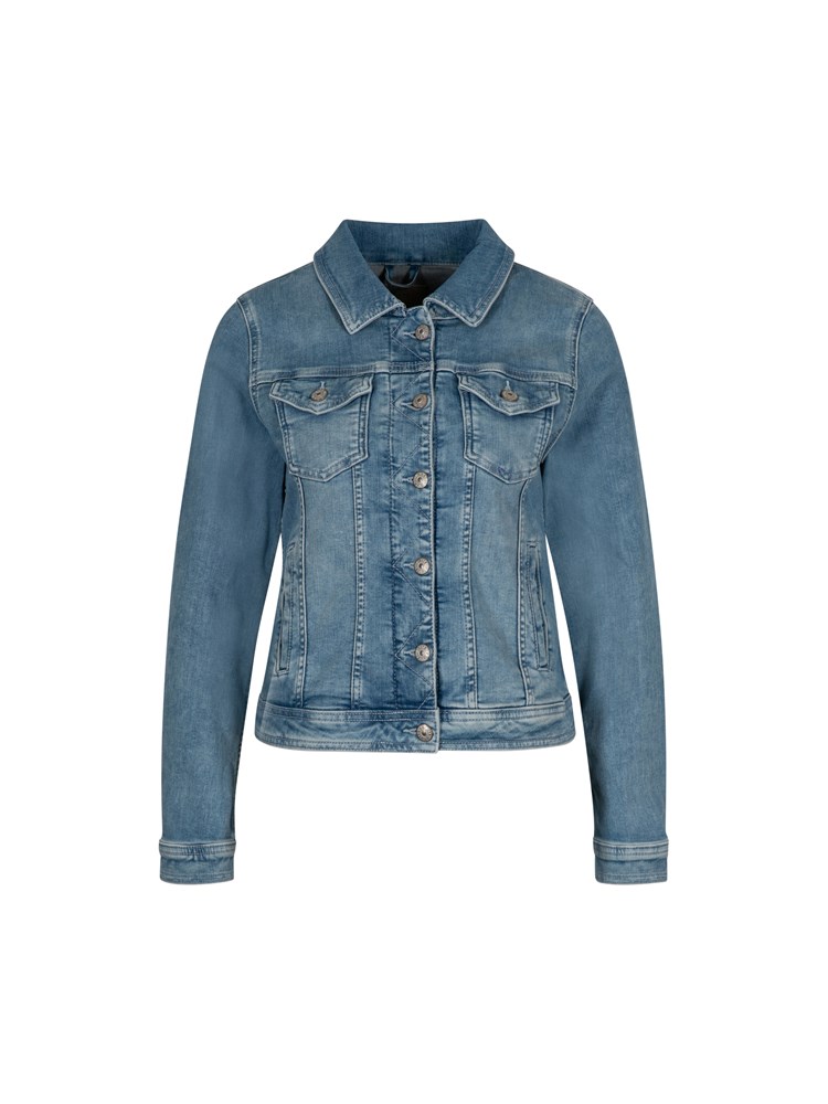 Sophia denim jakke 7503016_DAF-VAVITE-H23-Front_5957_Sophia denim jakke DAF 7503016.jpg_Front||Front
