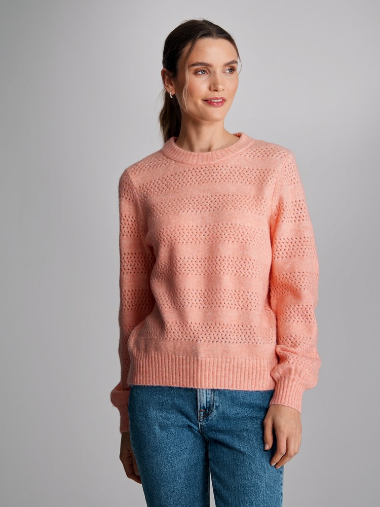 Serena pointelle genser 7503097_MKX-VAVITE-S23-Modell-Front_chn=match_9658_Serena pointelle genser MKX_Serena pointelle genser MKX 7503097.jpg_Front||Front
