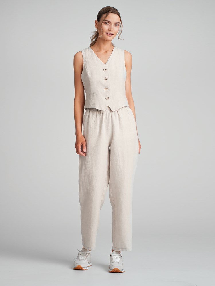 Diondra linbukse 7503367_I2X-DONNA-H23-Modell-Front_chn=match_1806_Diondra linbukse I2X 7503367.jpg_Front||Front