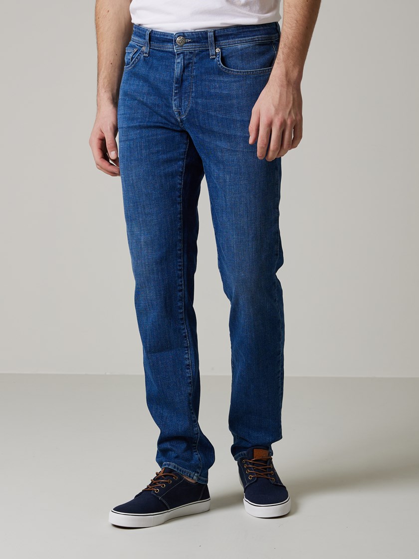 7503533 DAD 7503533_DAD-JEANPAUL-S23-Modell-Front_3128_Pierre blue stretch DAD.jpg_Front||Front
