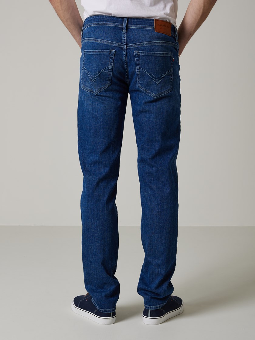 7503533 DAD 7503533_DAD-JEANPAUL-S23-Modell-Front_5995_Pierre blue stretch DAD.jpg_Front||Front
