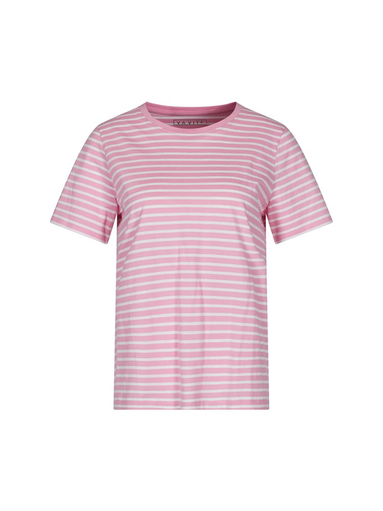 Olivia stripet t-skjorte 7503615_R09-VAVITE-S23-Front_2060_Olivia stripet t-skjorte_Olivia stripet t-skjorte R09 7503615.jpg_Front||Front