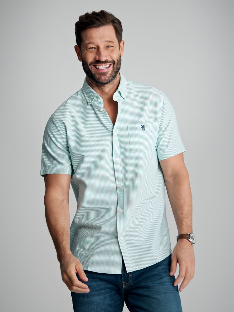 Spring kortermet oxfordskjorte 7503678_GLE-REDFORD-S23-Modell-Front_chn=match_2235.jpg_Front||Front