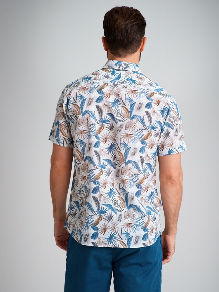 Elia printet linmiks skjorte 7503942_O68-REDFORD-H23-Modell-Back_chn=match_3490.jpg_Back||Back