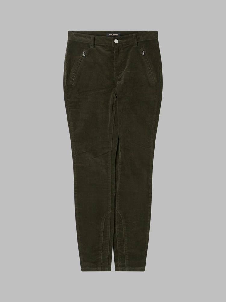 Paris zip cordbukse 7504024_GOY-MARIEPHILIPPE-A23-Front_6717_Paris zip cordbukse.jpg_Front||Front