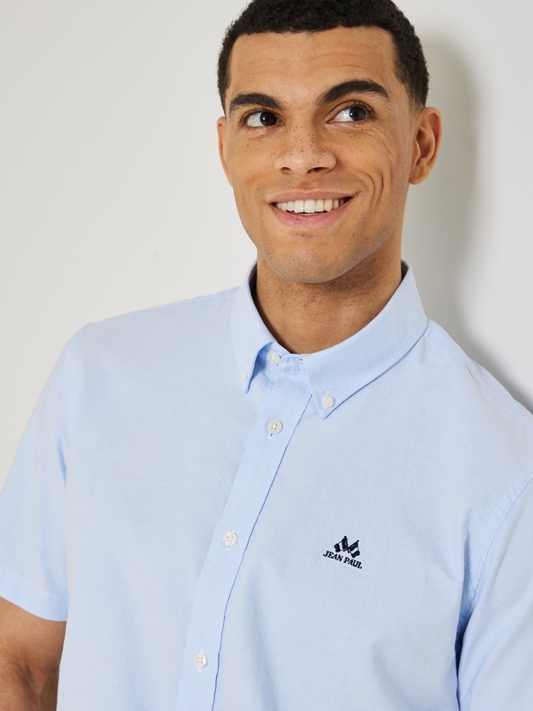 Oxford korterm skjorte - Regular fit 7504173_EN3-JEANPAUL-H23-Front_4763_Oxford korterm skjorte.jpg_Front||Front