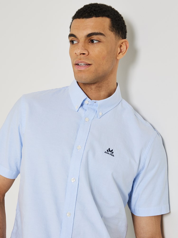 Oxford korterm skjorte - Regular fit 7504173_EN3-JEANPAUL-H23-Front_758_Oxford korterm skjorte.jpg_Front||Front