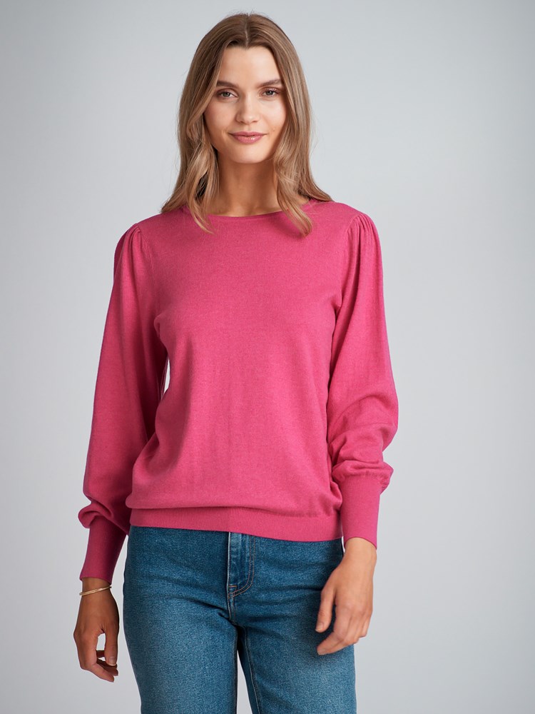 Oleanna genser 7504311_MWQ-VAVITE-S23-Modell-Front_chn=match_9318_Oleanna genser MWQ 7504311.jpg_Front||Front