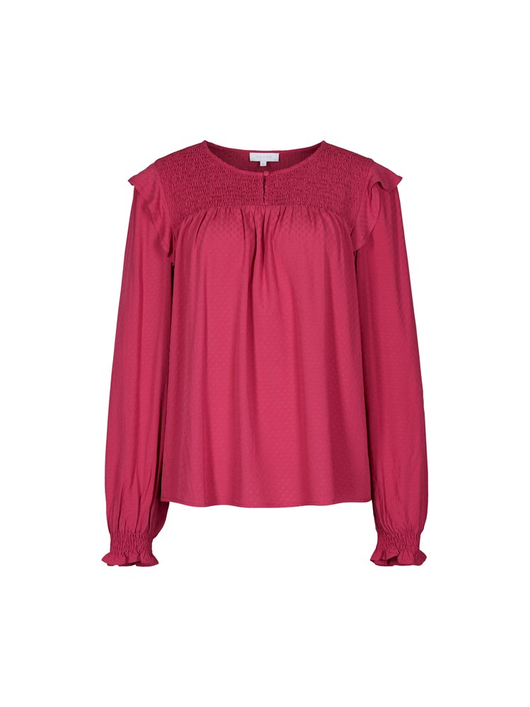 Lillian bluse 7504463_MWQ-VAVITE-S23-Front_4297_Lillian bluse_Lillian bluse MWQ 7504463.jpg_Front||Front
