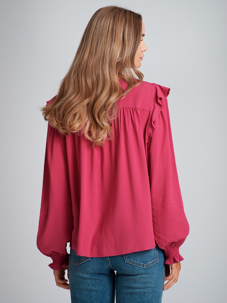 Lillian bluse 7504463_MWQ-VAVITE-S23-Modell-Back_chn=match_4673_Lillian bluse MWQ 7504463.jpg_Back||Back
