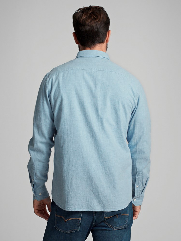 Delting skjorte 7504468_EN3-Radford-A23-Modell-Back_Delting skjorte EN3_Delting skjorte EN3 7504468.jpg_Back||Back