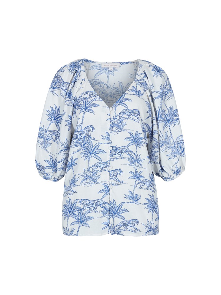 Christina bluse 7504501_ECJ-MARIEPHILIPPE-H23-Front_8256_Christina bluse ECJ 7504501.jpg_Front||Front