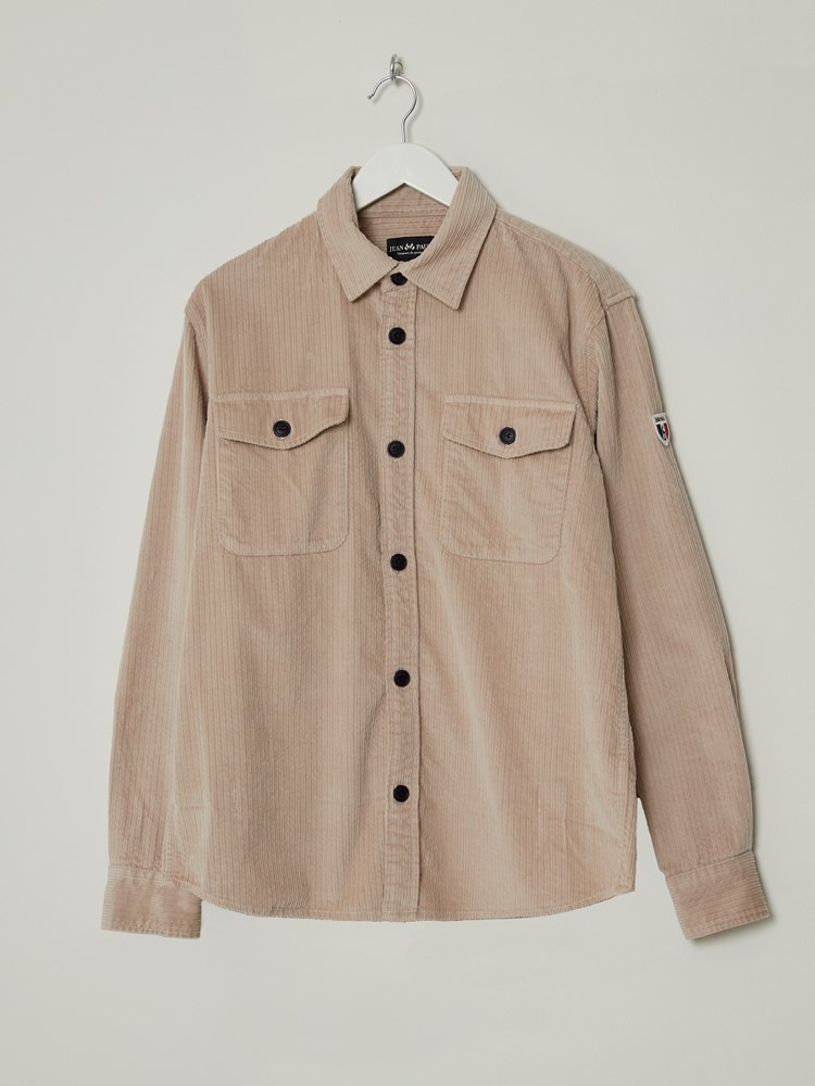 Aron cord skjortejakke 7504544_I4C-JEANPAUL-A23-Front_8452_Aron cord skjortejakke I4C.jpg_Front||Front