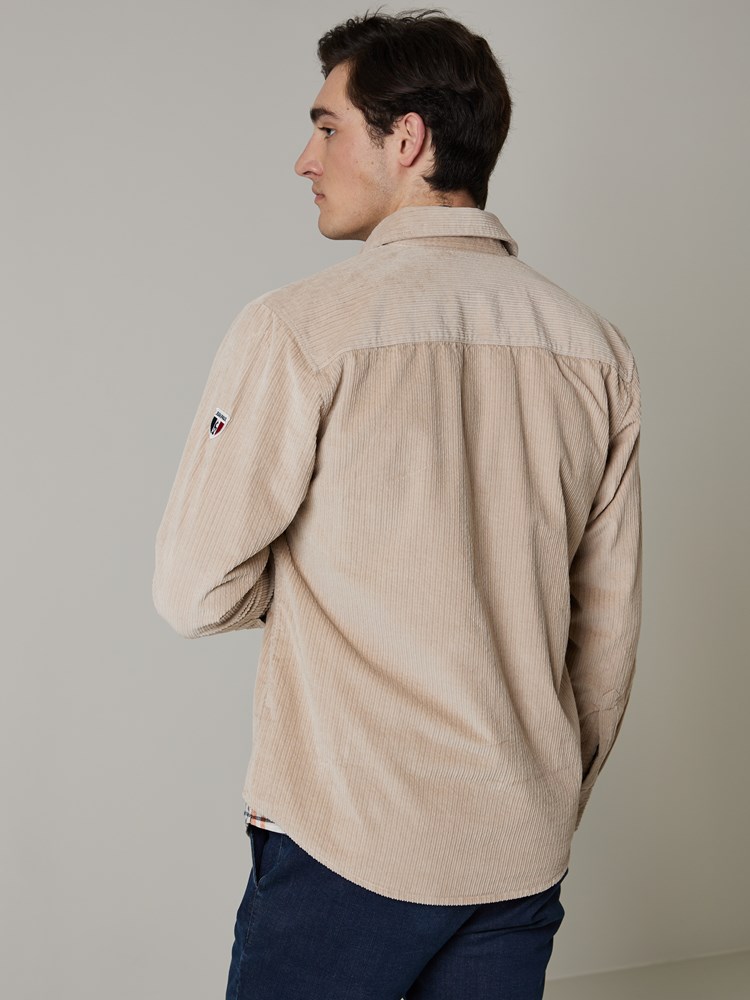 Aron cord skjortejakke 7504544_I4C-JEANPAUL-A23-Modell-Front_4371_Aron cord skjortejakke I4C.jpg_Front||Front