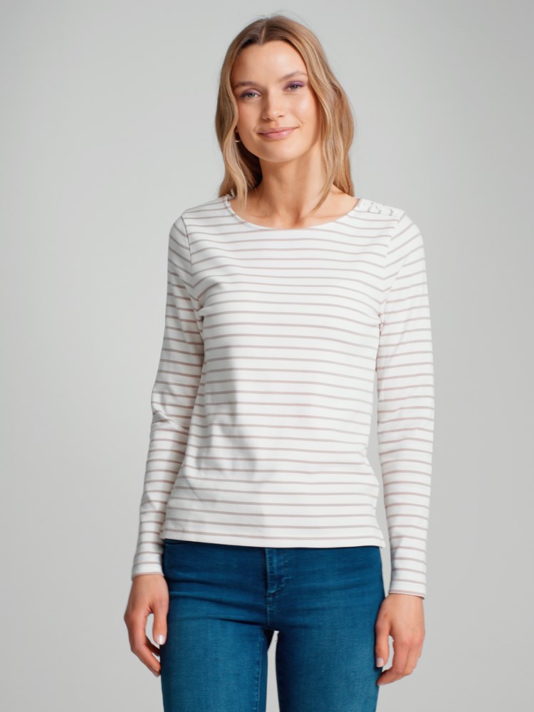 Sienna stripet topp 7504618_O79-VAVITE-A23-Modell-Front_chn=match_9126_Sienna stripet topp O79_Sienna stripet topp O79 7504618.jpg_Front||Front