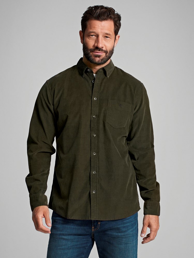 Corduroy skjorte 7504717_GPB-REDFORD-A23-Modell-Front_chn=match_2620_Corduroy skjorte GPB.jpg_Front||Front