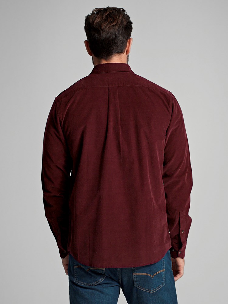 Corduroy skjorte 7504717_MWO-REDFORD-A23-Modell-Back_chn=match_1377_Corduroy skjorte MWO_Corduroy skjorte MWO 7504717.jpg_Back||Back