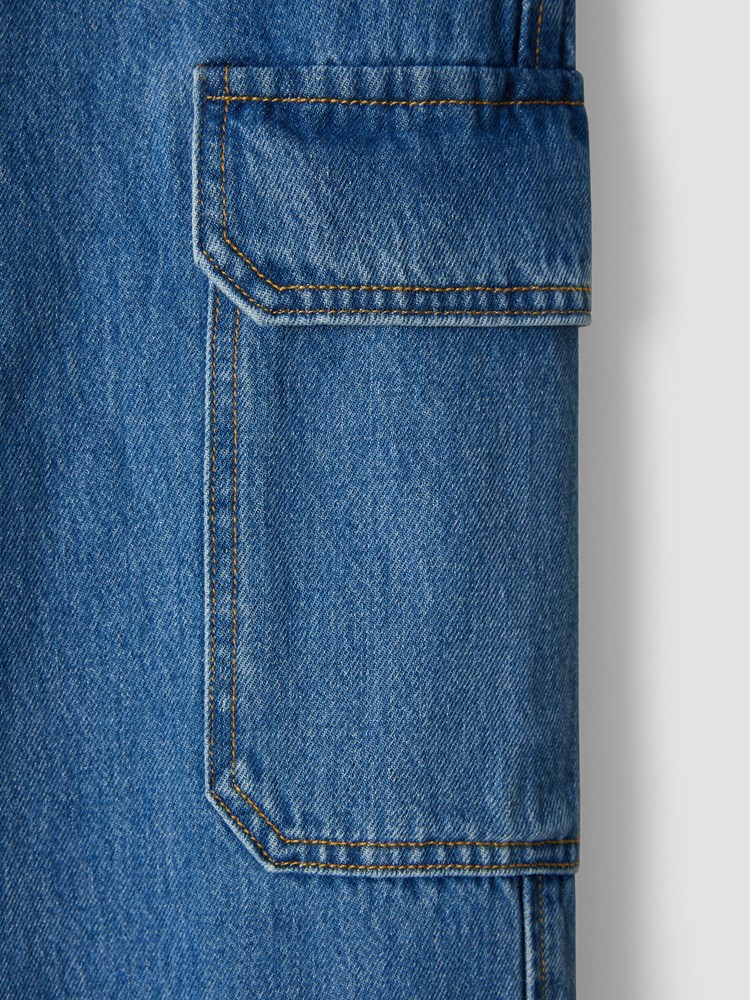 Estelle denim cargobukse 7504805_DAA-DONNA-S24-Front_2508_Estelle denim cargobukse DAA_Estelle denim cargobukse DAA 7504805.jpg_Front||Front