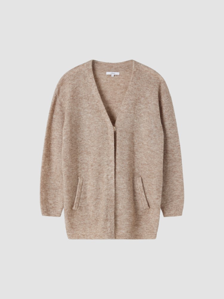 Miranda cardigan 7504866_AEU-DONNA-A23-Front_7163_Miranda cardigan_Miranda cardigan AEU_Miranda cardigan AEU 7504866.jpg_Front||Front