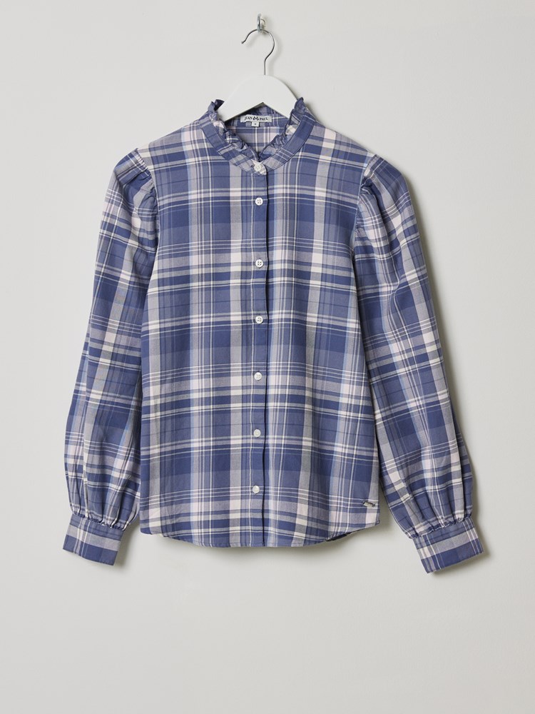 Lise skjorte 7505216_ECG-JEANPAUL-W23-Front_2046_Lise skjorte ECG_Lise skjorte ECG 7505216.jpg_Front||Front