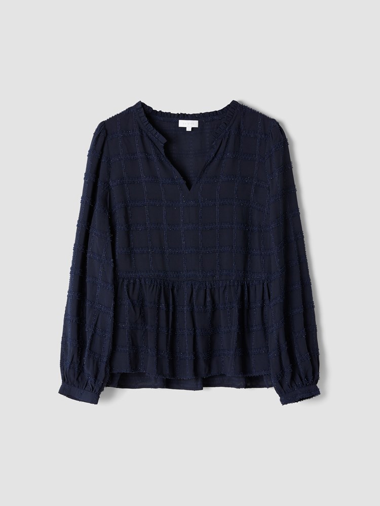 Stella bluse 7505320_EM1-VAVITE-W23-Front_2211_Stella bluse_Stella bluse EM1 7505320.jpg_Front||Front