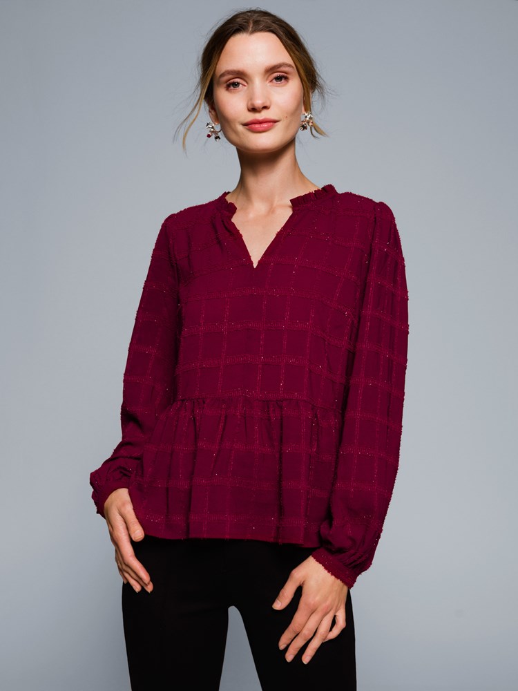 Stella bluse 7505320_K5S-VAVITE-W23-Modell-Front_chn=match_6902_Stella bluse K5S 7505320.jpg_Front||Front