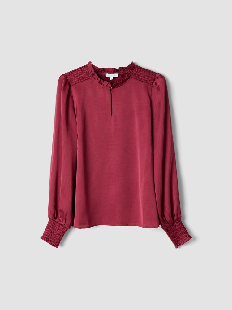 Leia bluse 7505351_MWH-VAVITE-W23-Front_5695_Leia bluse MWH_Leia bluse MWH 7505351.jpg_Front||Front
